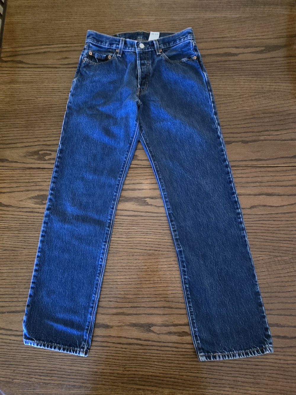 Levi's 501 Men's Blue Straight-Leg Jeans 30x32